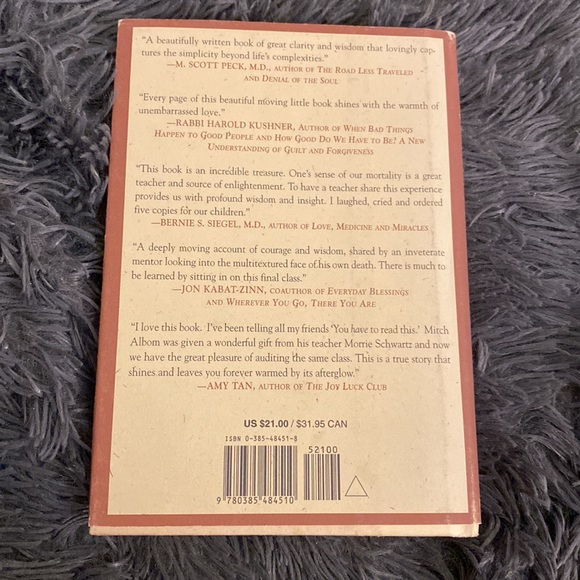 Tuesdays with Morrie book - Picture 3 of 4